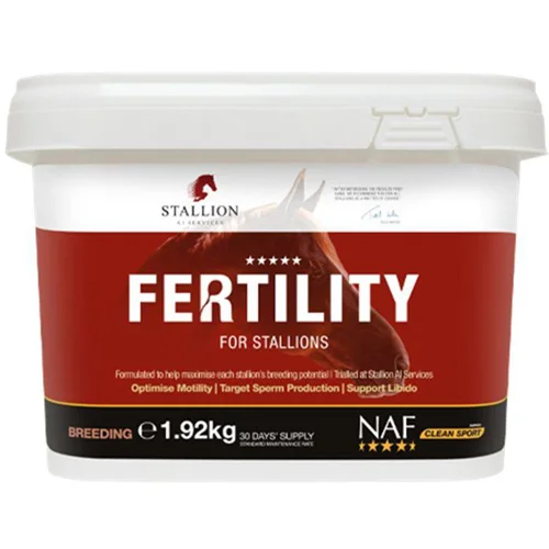 Fertility For Stallions - بهبود سلامت و کیفیت اسپرم برای باروری در اسب‌های نر NAF